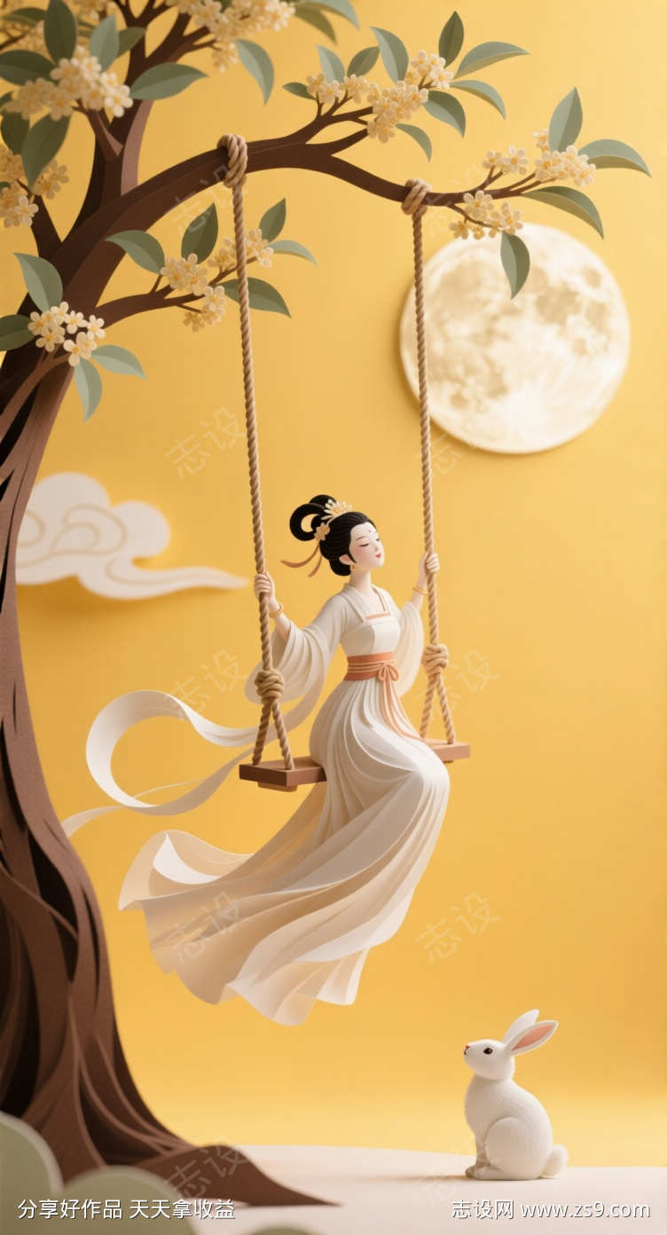 嫦娥荡秋千
