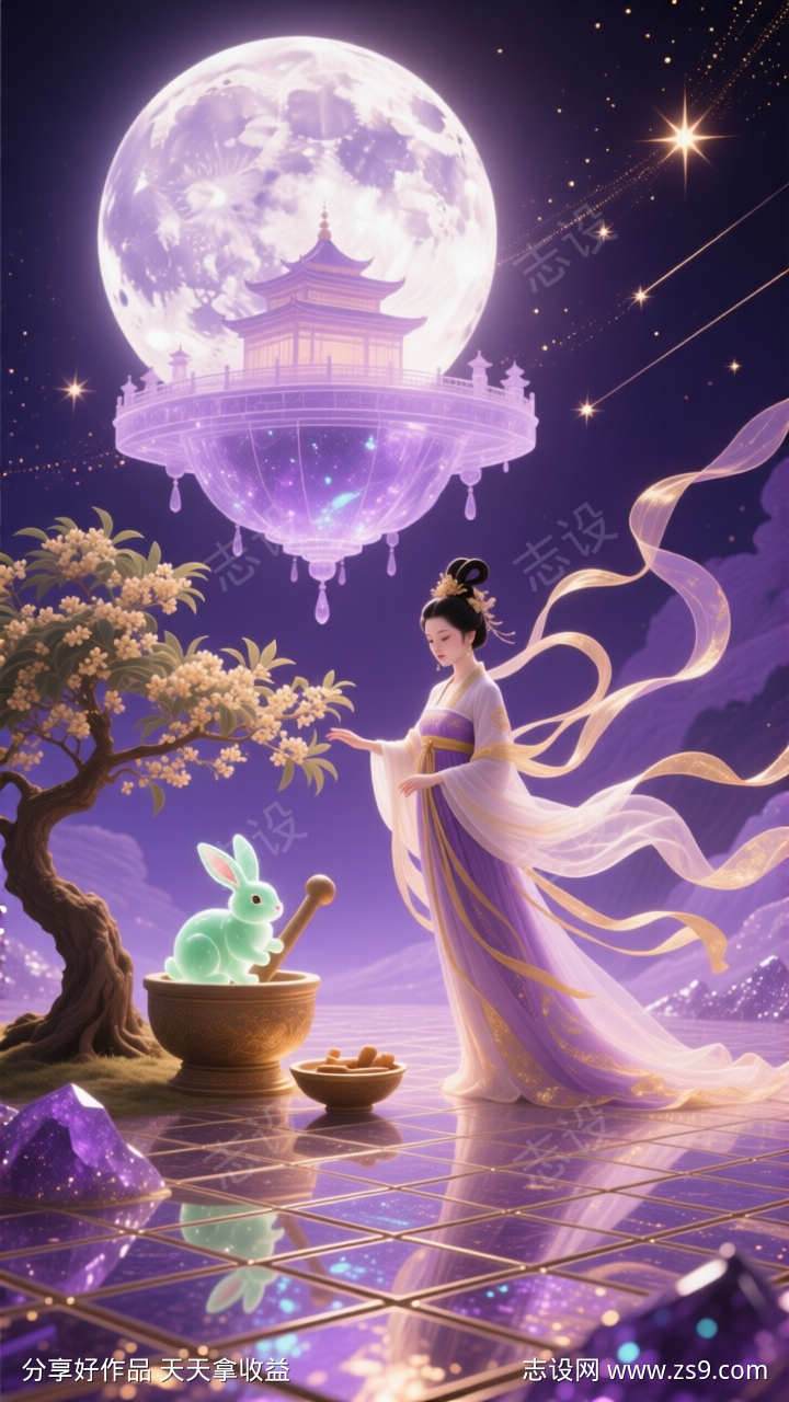 中秋节神话月宫