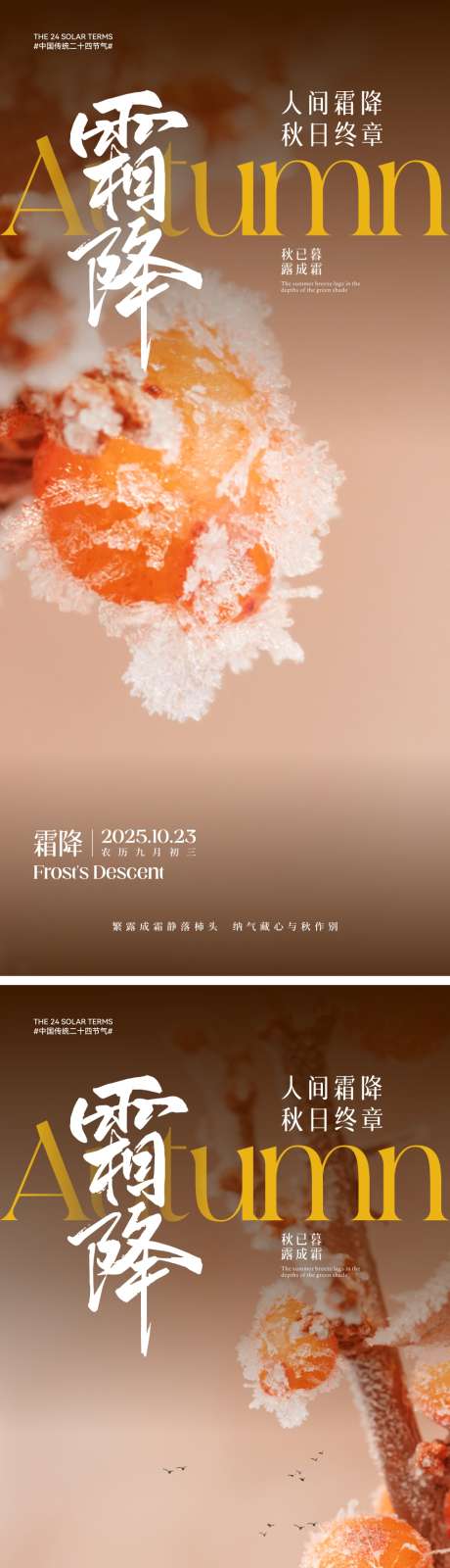 霜降节气海报_源文件下载_CDR,AI格式_2000X4330像素-霜花,柿子,秋天-作品编号:2025091616523556-志‛ۛ设˰网