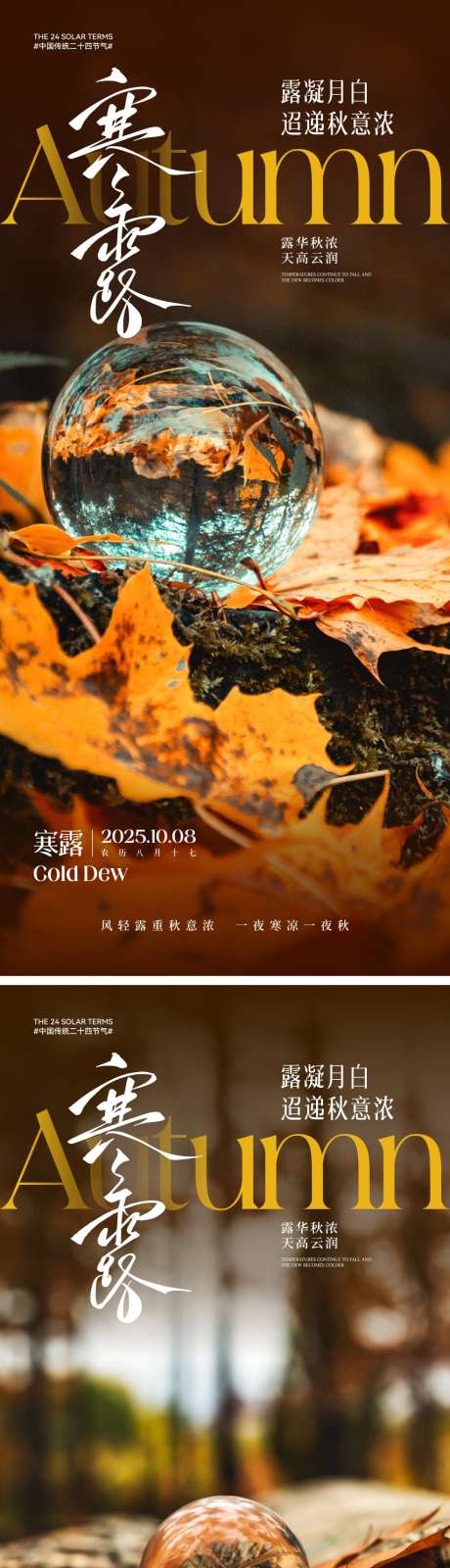 寒露节气海报_源文件下载_CDR,AI格式_2000X4330像素-海报,唯美,露珠-作品编号:2025091616522425-志’设˙网