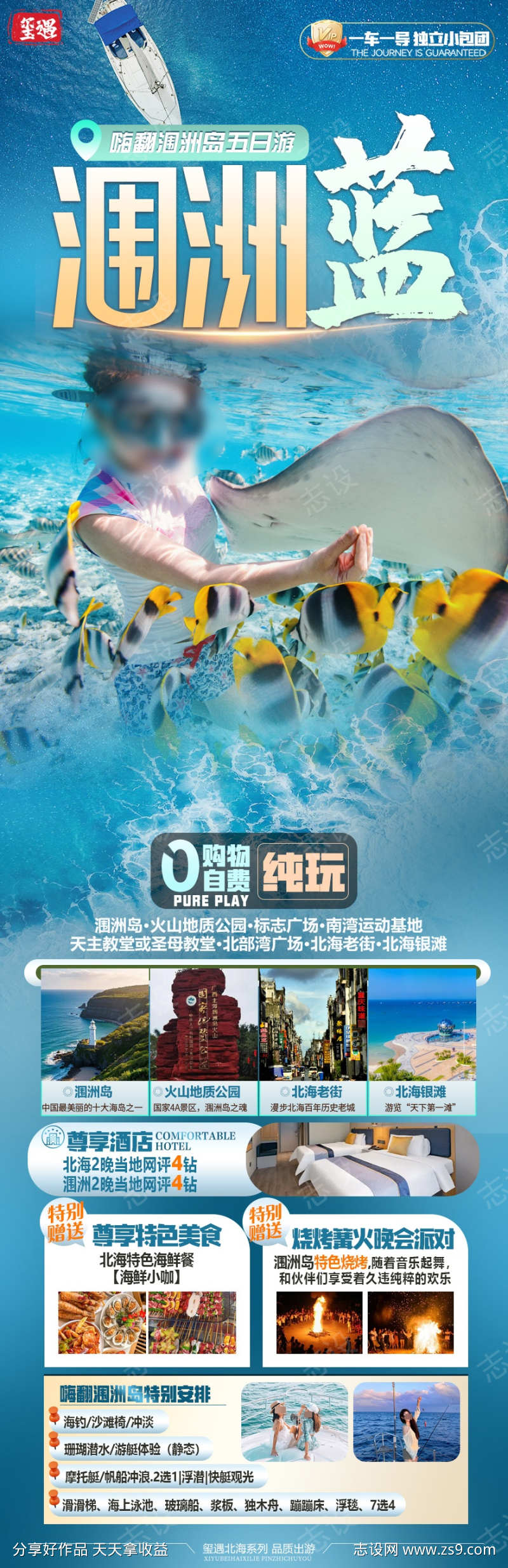 北戴河旅游海报