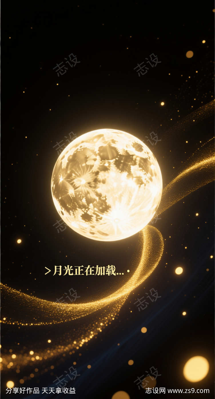 中秋加载海报