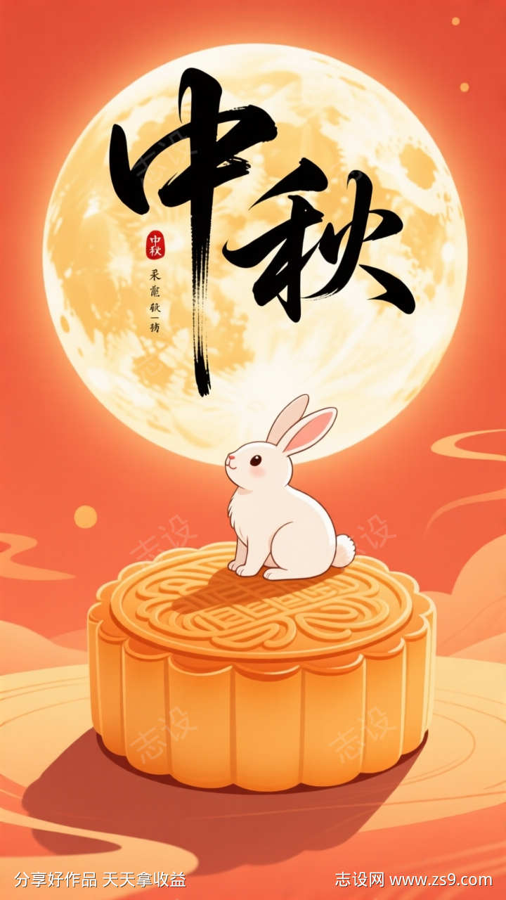 中秋海报设计