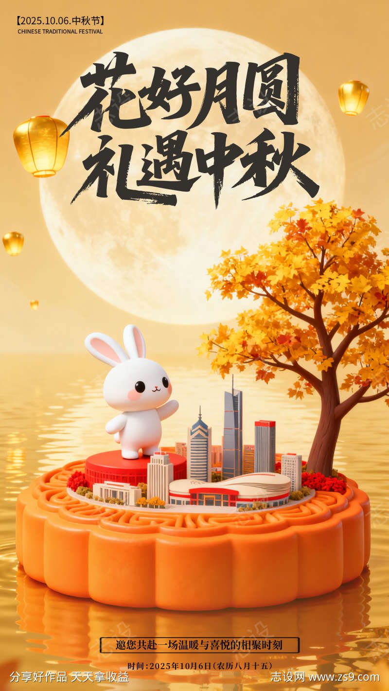 中秋节海报