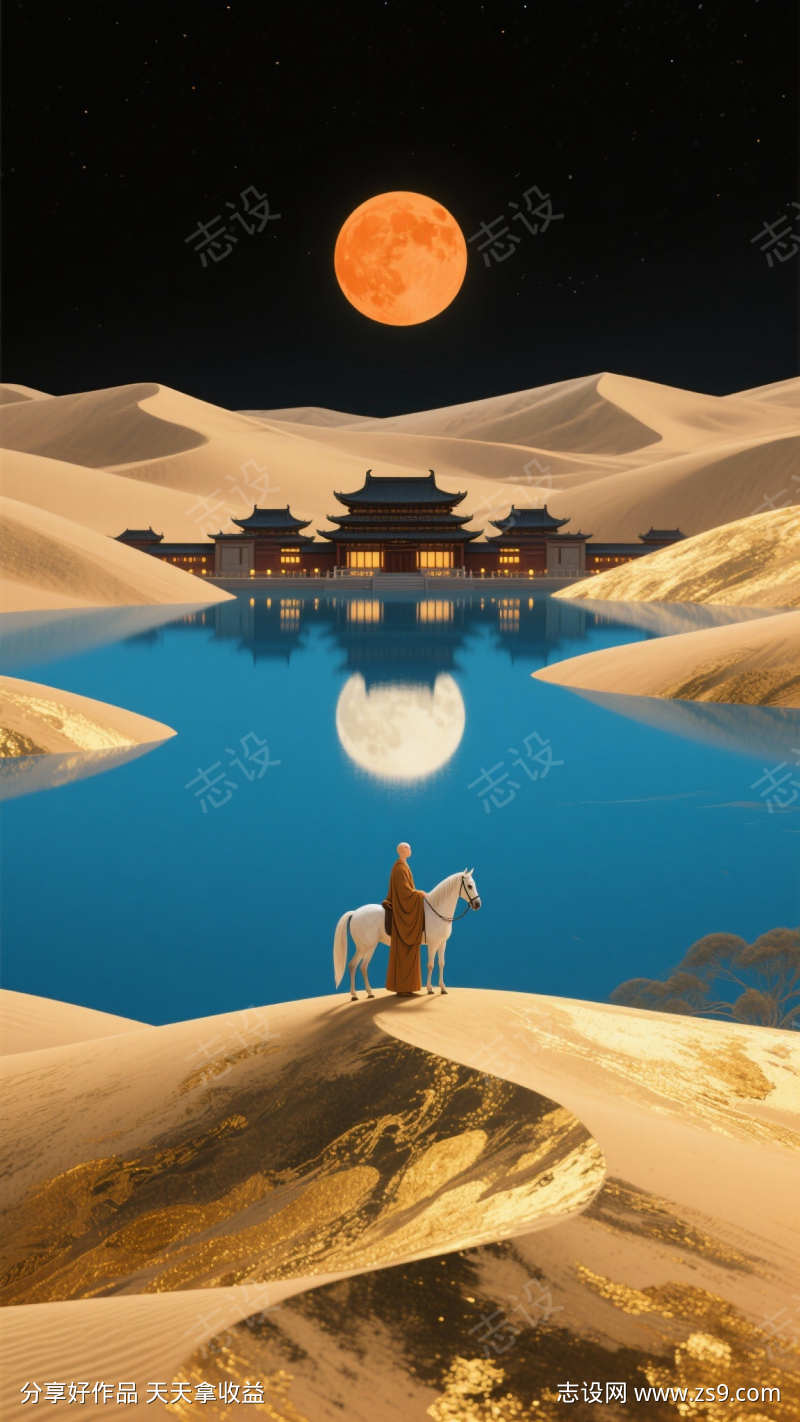 中秋沙漠西游