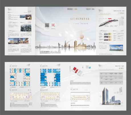 江景豪宅四折页_源文件下载_AI格式_5088X4469像素-地产四折页,商业折页,江景大平层四折页-作品编号:2025092210497512-志ˈ̹设’网