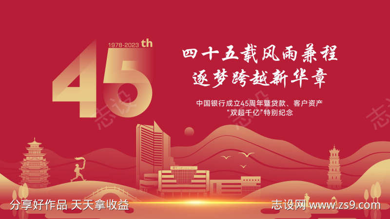中国银行周年庆