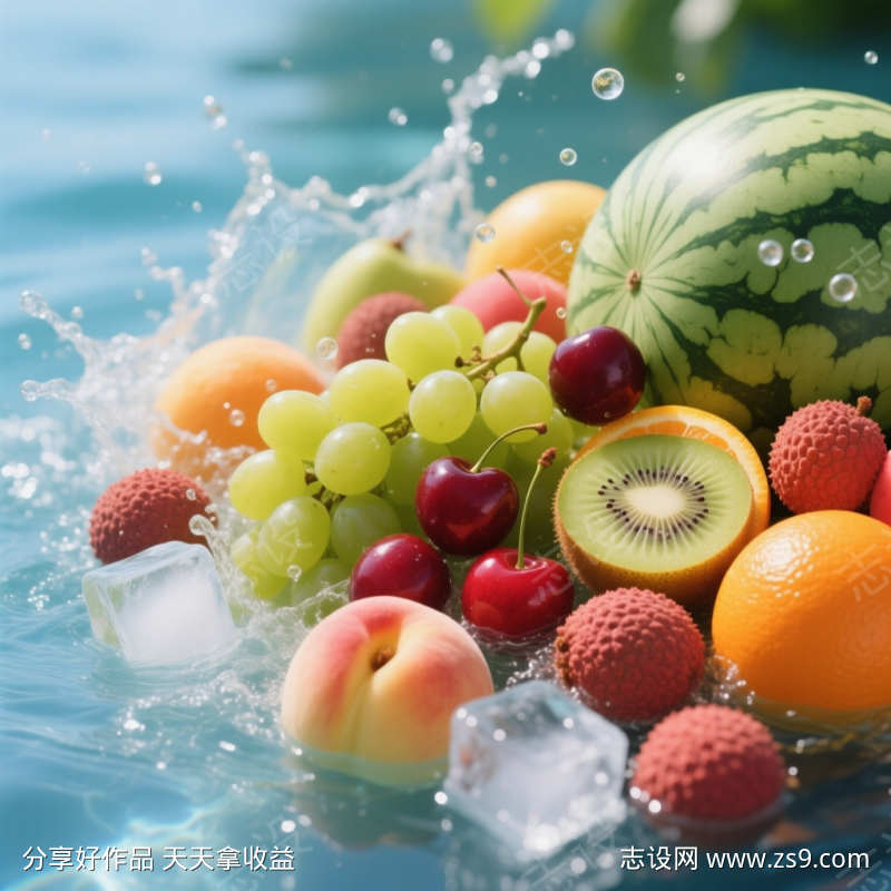 水果店夏季水果壁纸