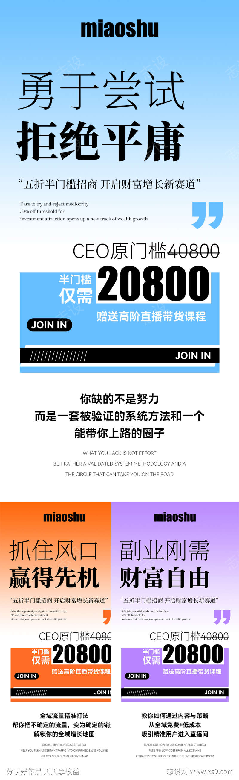 医美招商造势海报