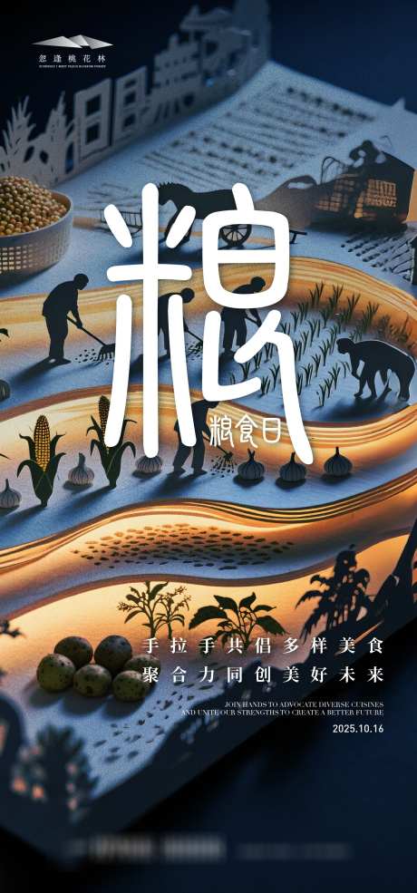 世界粮食日_源文件下载_AI格式_1333X2855像素-食物,稻谷,粮食-作品编号:2025092515192208-志˒设’网