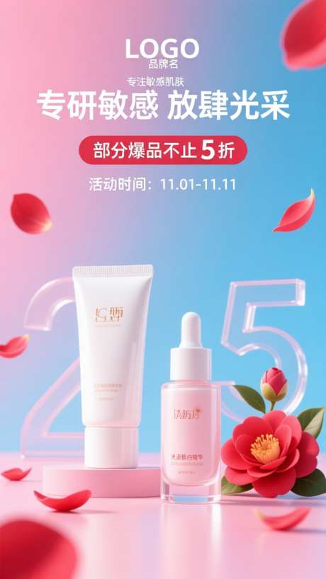 电商美妆产品宣传海报_AI图片下载_dpmpp_2m采样_720X1280像素-宣传,活动,产品-作品编号:2025092513262302-志˘设·网