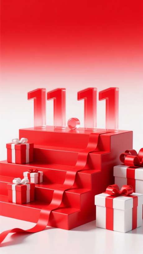 红色电商双11促销活动海报_AI图片下载_dpmpp_2m采样_720X1280像素-海报,展台,氛围-作品编号:2025092513595239-志ˌ设‘网