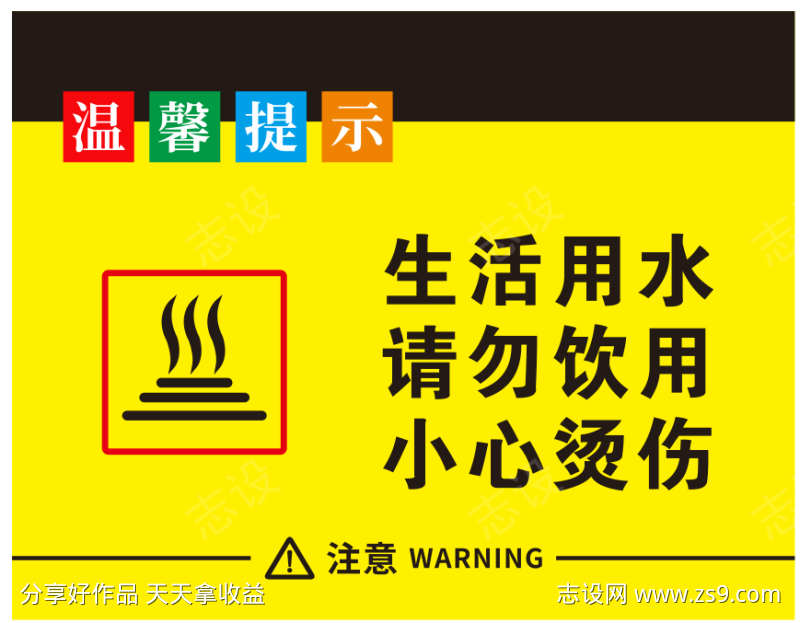 安全提示标识标牌