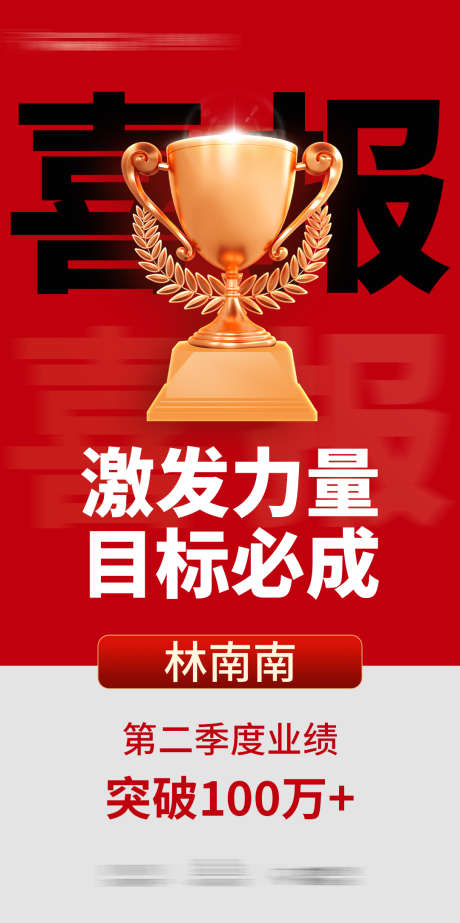 喜报战报海报_源文件下载_PSD格式_1080X2167像素-庆祝,业绩,战报-作品编号:2025092616518101-志˓设˓网