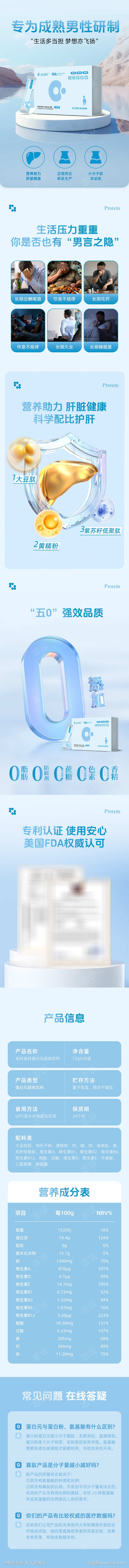 大健康电商详情页