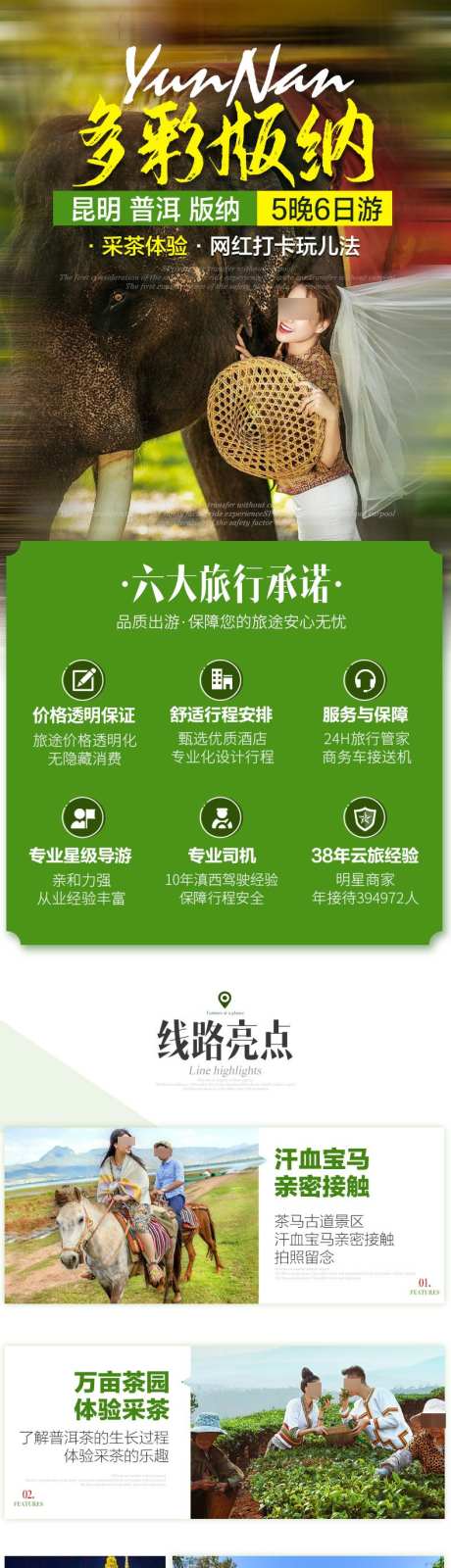 云南西双版纳旅游详情页_源文件下载_PSD格式_790X11667像素-采茶体验,万亩茶园,昆明-作品编号:2025092814208299-志˲͓͕͔͐͑͗ٚٛٙ设ˆ网