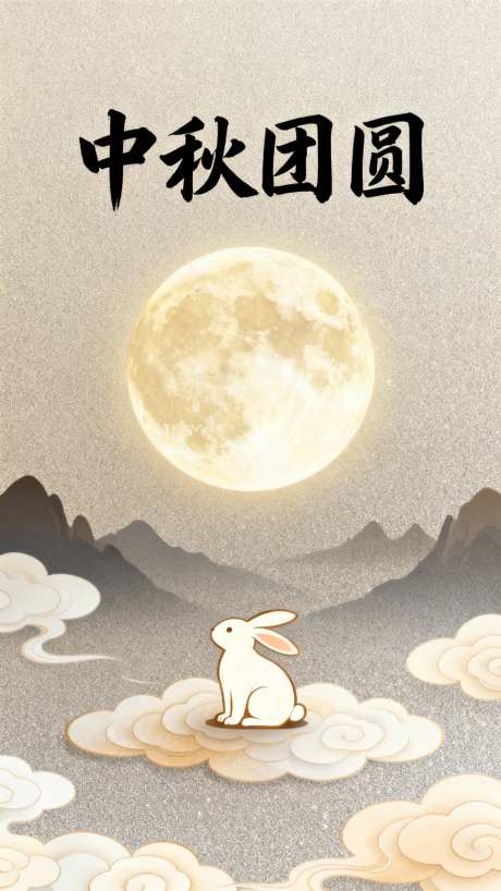 中秋节快乐_AI图片下载_euler采样_1440X2560像素-中秋团圆,磨砂,中国风-作品编号:2025092910464401-志˜设˯网