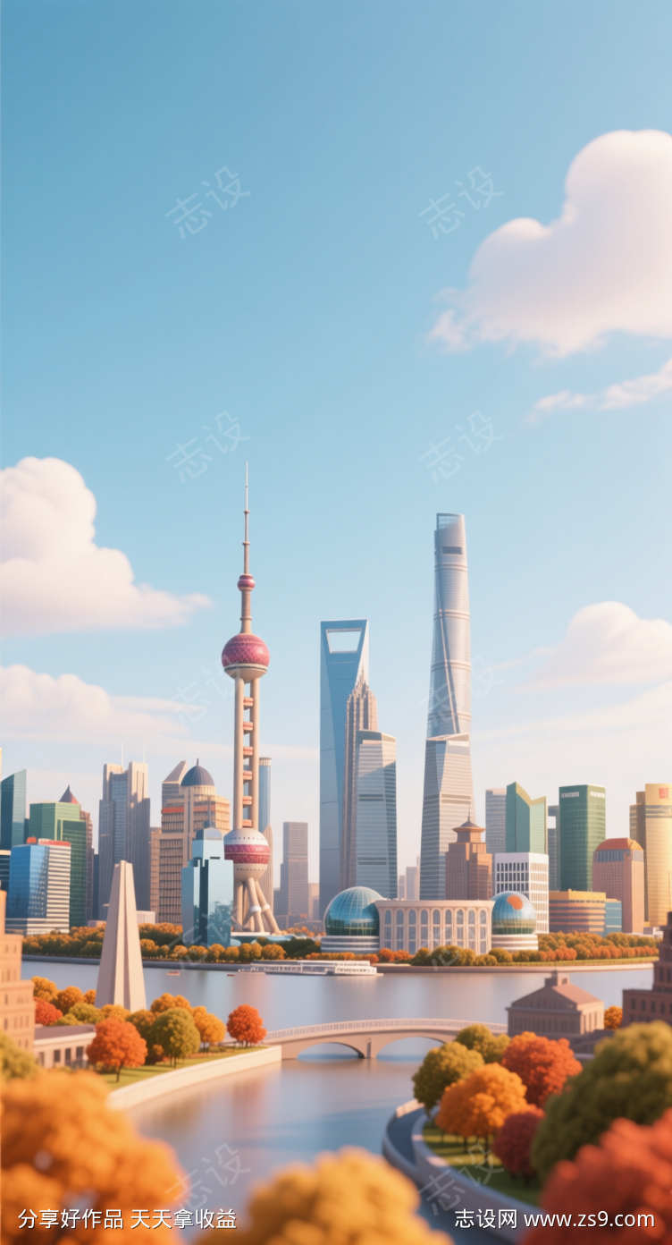 上海城市摄影图