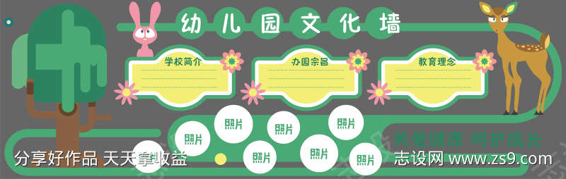 幼儿园文化墙