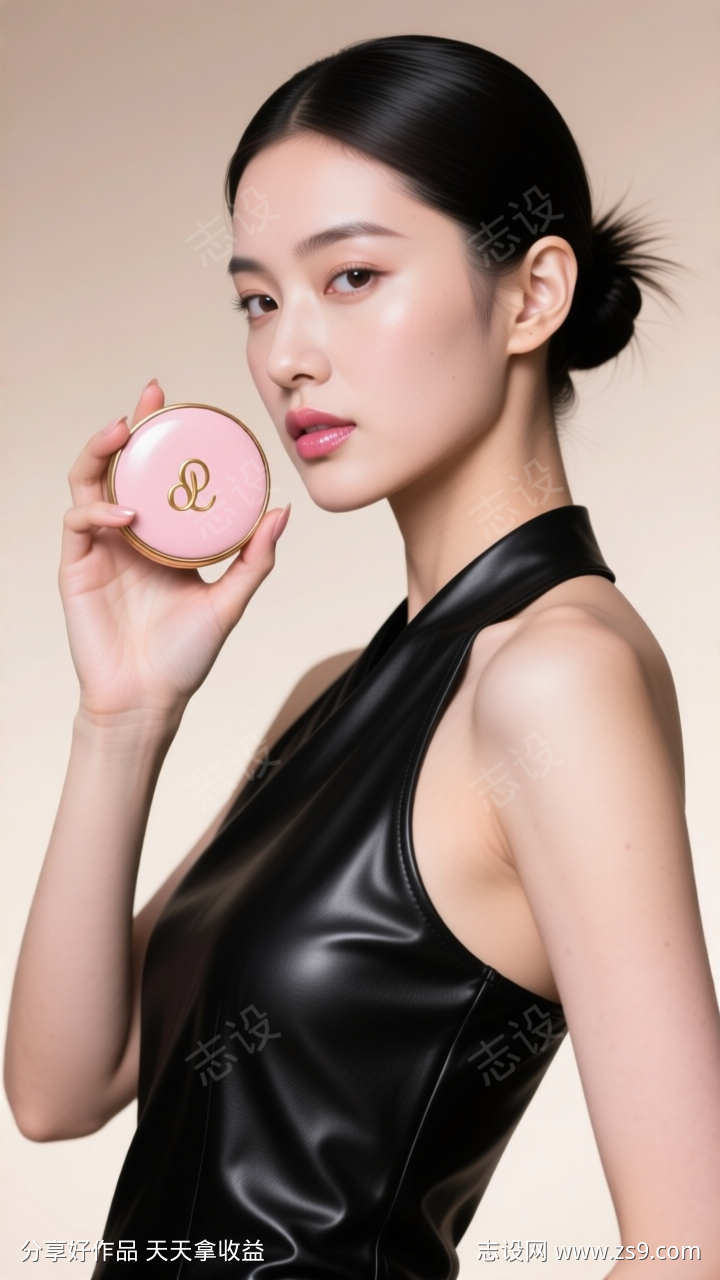 清秀高冷美妆美女模特