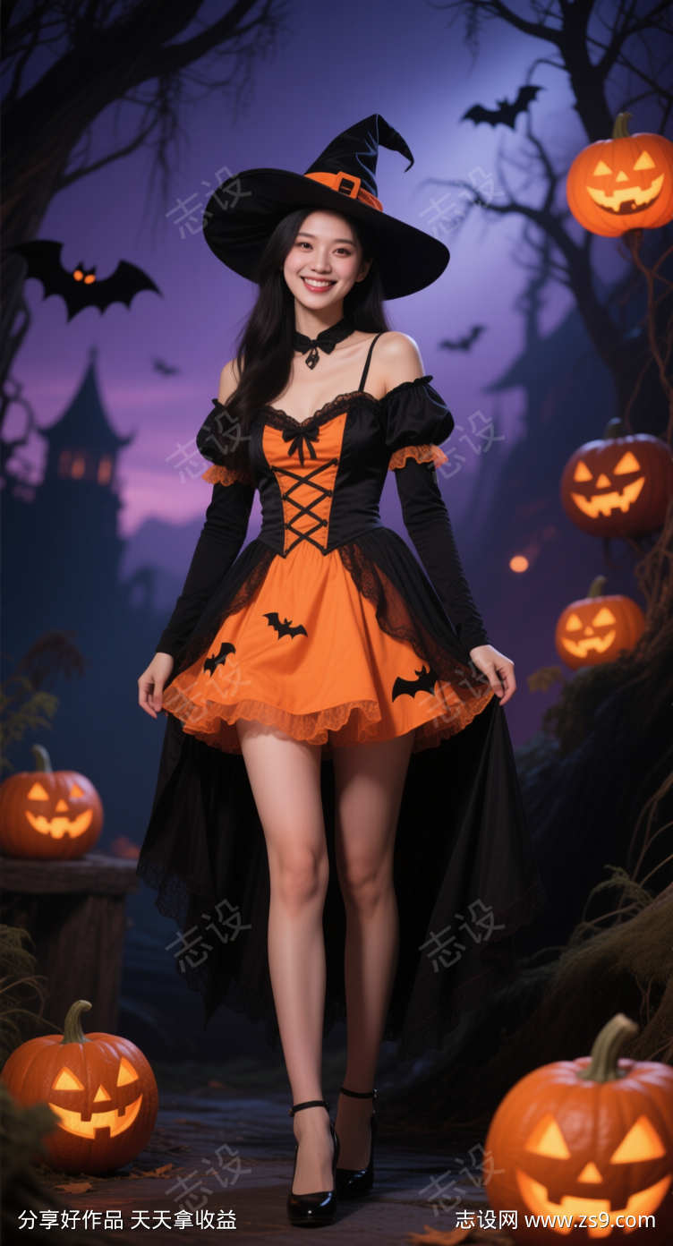 医美万圣节模特