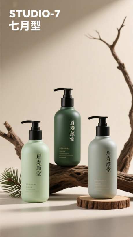 电商美妆洗护产品实拍场景海报_AI图片下载_dpmpp_2m采样_720X1280像素-场景,枯木,实拍-作品编号:2025101111307893-志‘设ˆ网