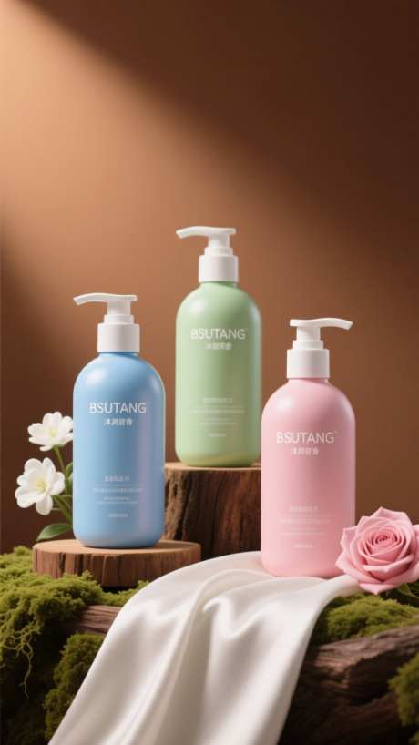 电商洗护产品实拍场景海报背景_AI图片下载_dpmpp_2m采样_720X1280像素-海报,场景,实拍-作品编号:2025101111459194-志˰设˯网