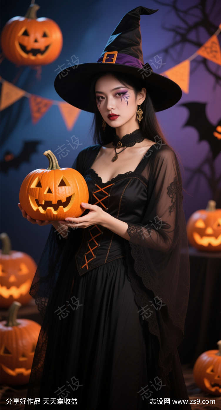 医美万圣节模特