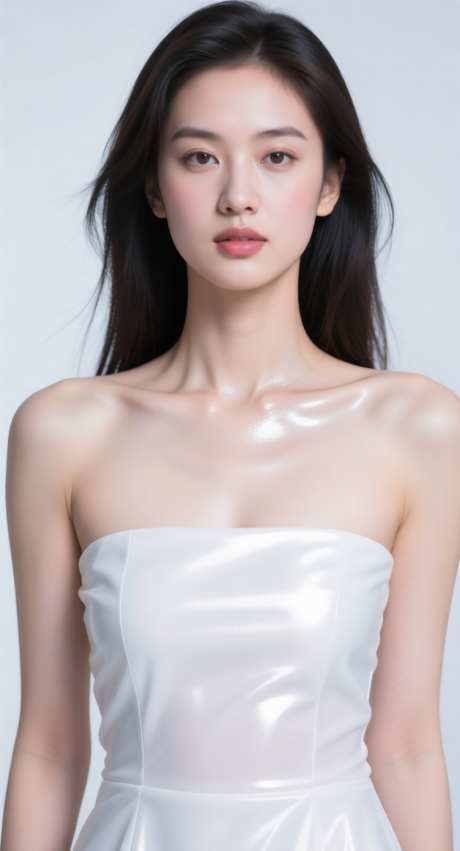 医美写实人像_AI图片下载_采样_752X1392像素-锁骨,高光,人像-作品编号:2025101308374926-志ˈ̹设’网