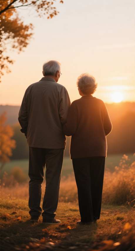 重阳节图片_AI图片下载_采样_752X1392像素-秋日,落日,夕阳西下-作品编号:2025101310457503-志˯设′网