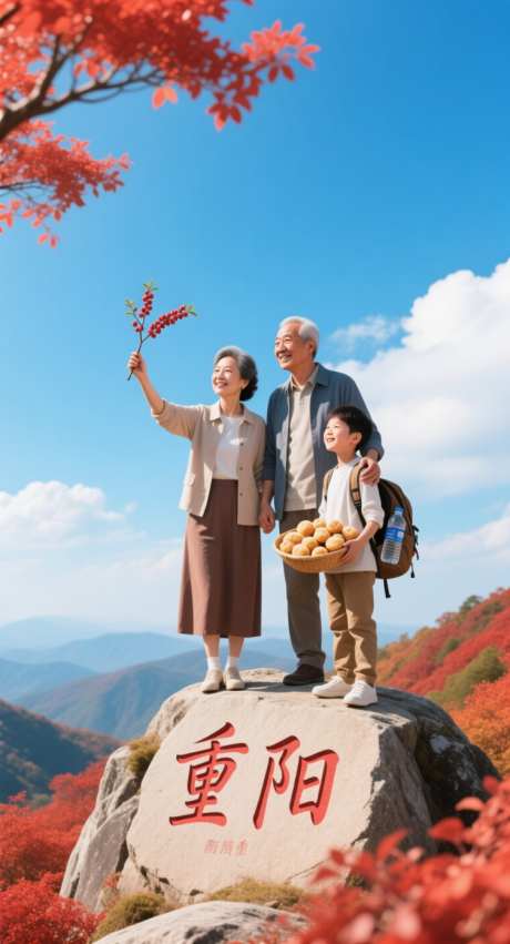 重阳节登高望远