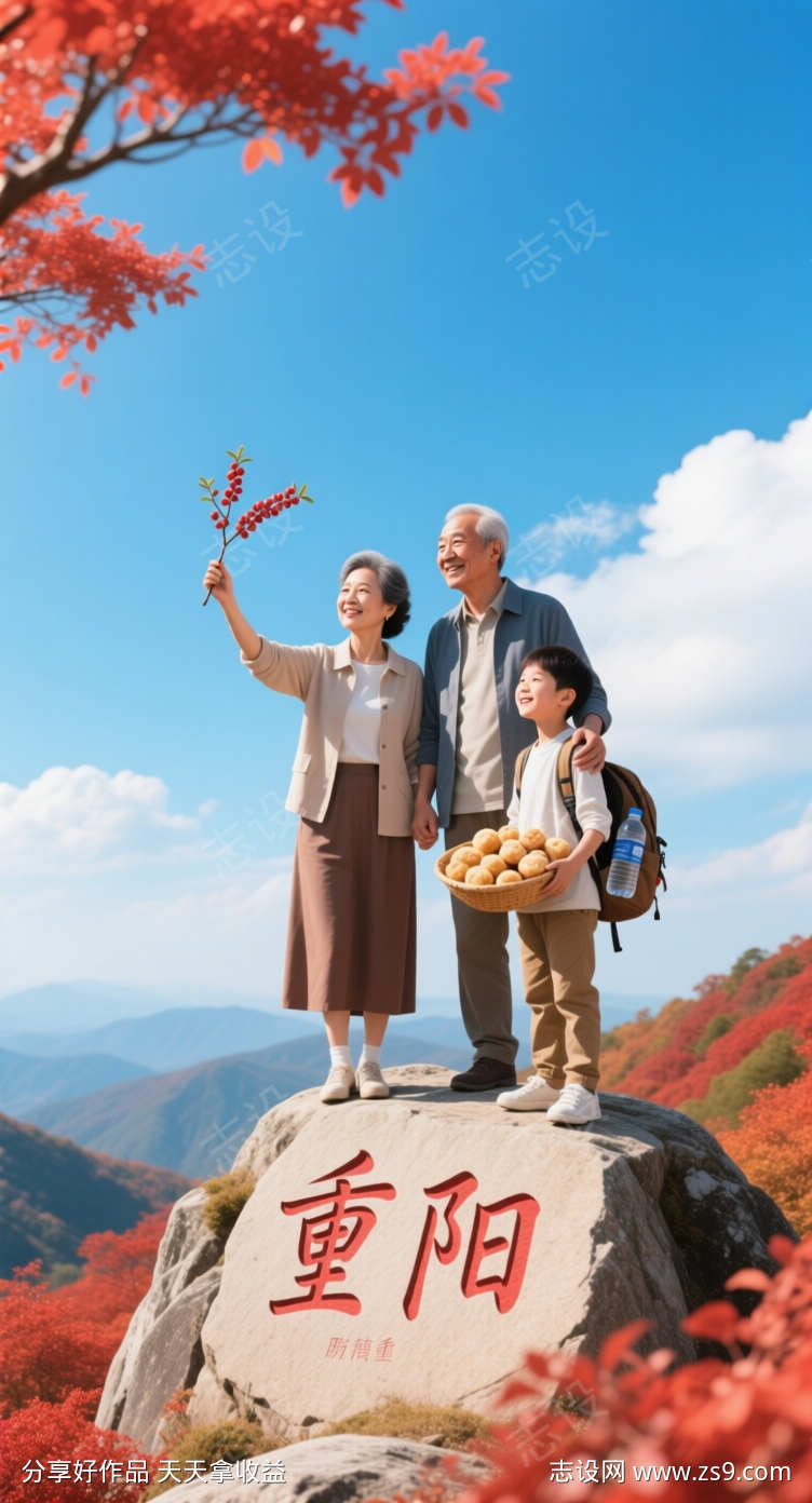 重阳节登高望远