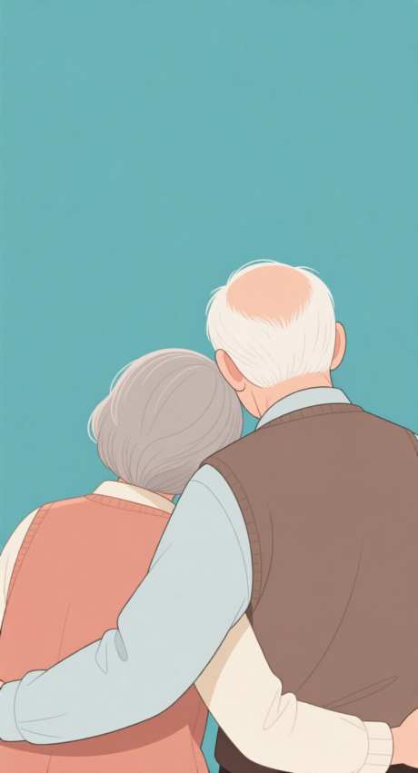 重阳节插画_AI图片下载_采样_752X1392像素-老人,插画,中国传统节日-作品编号:2025101408462092-志,设,网