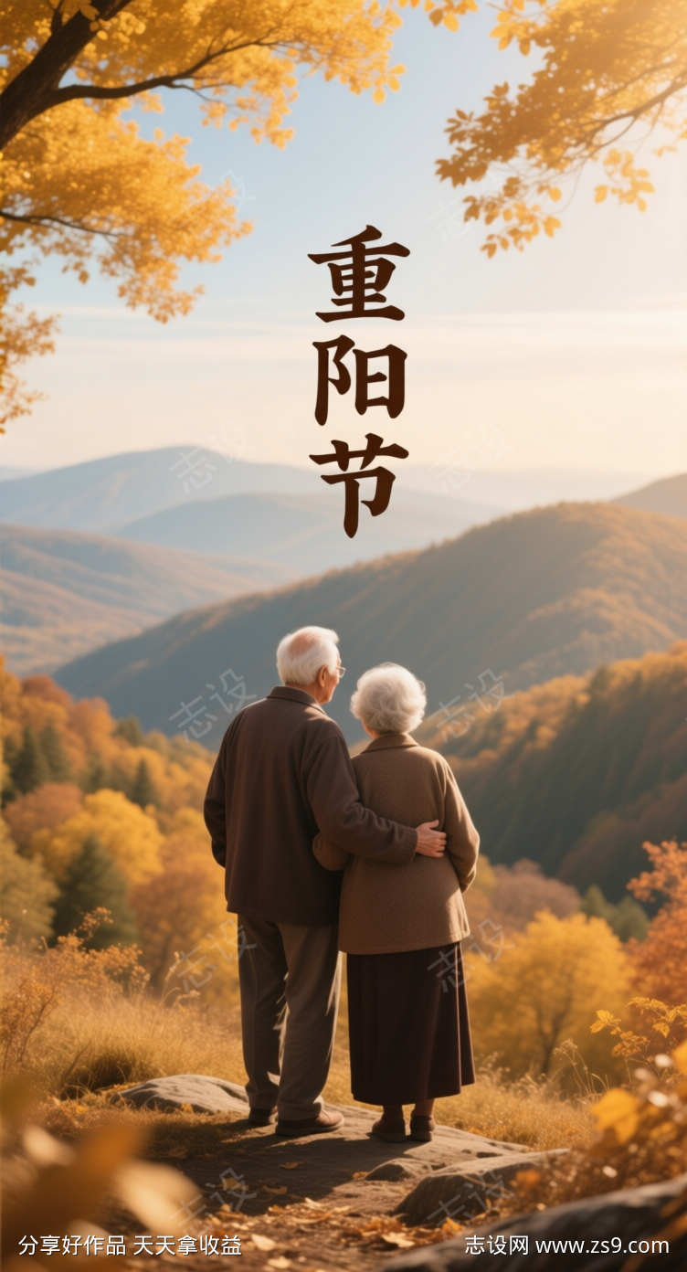 重阳节登高远望