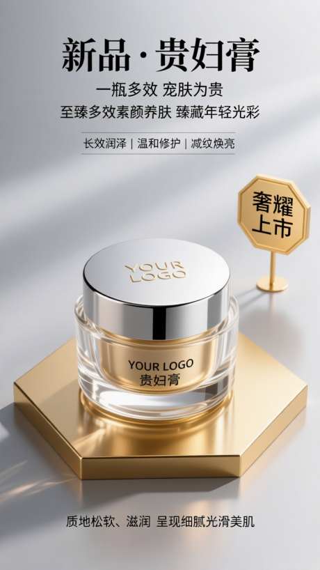 化妆品面霜海报_AI图片下载_dpmpp_2m采样_720X1280像素-海报,宣传,面霜-作品编号:2025101416167888-志.设˯网