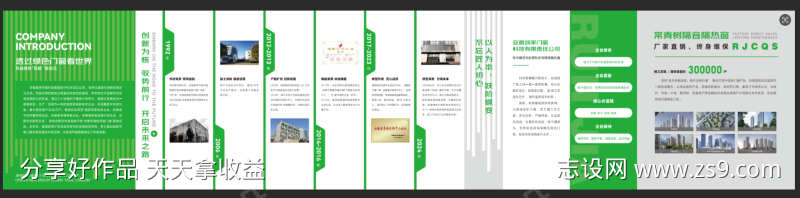 企业展厅文化墙发展历史