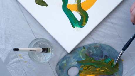 特写绿色颜料上色_视频素材下载_MP4格式_1920X1080像素-作画,上色,特写-作品编号:2025102009058150-志˙设˜网