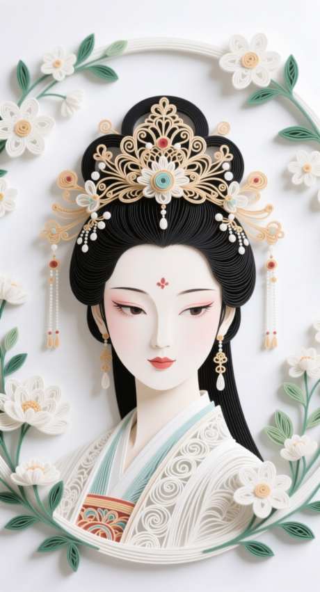 古风绝色美女插画_AI图片下载_采样_752X1392像素-古风,绝色美女,美女-作品编号:2025101714586425-志′设ʹ֣֤֚֫֗ׄ网