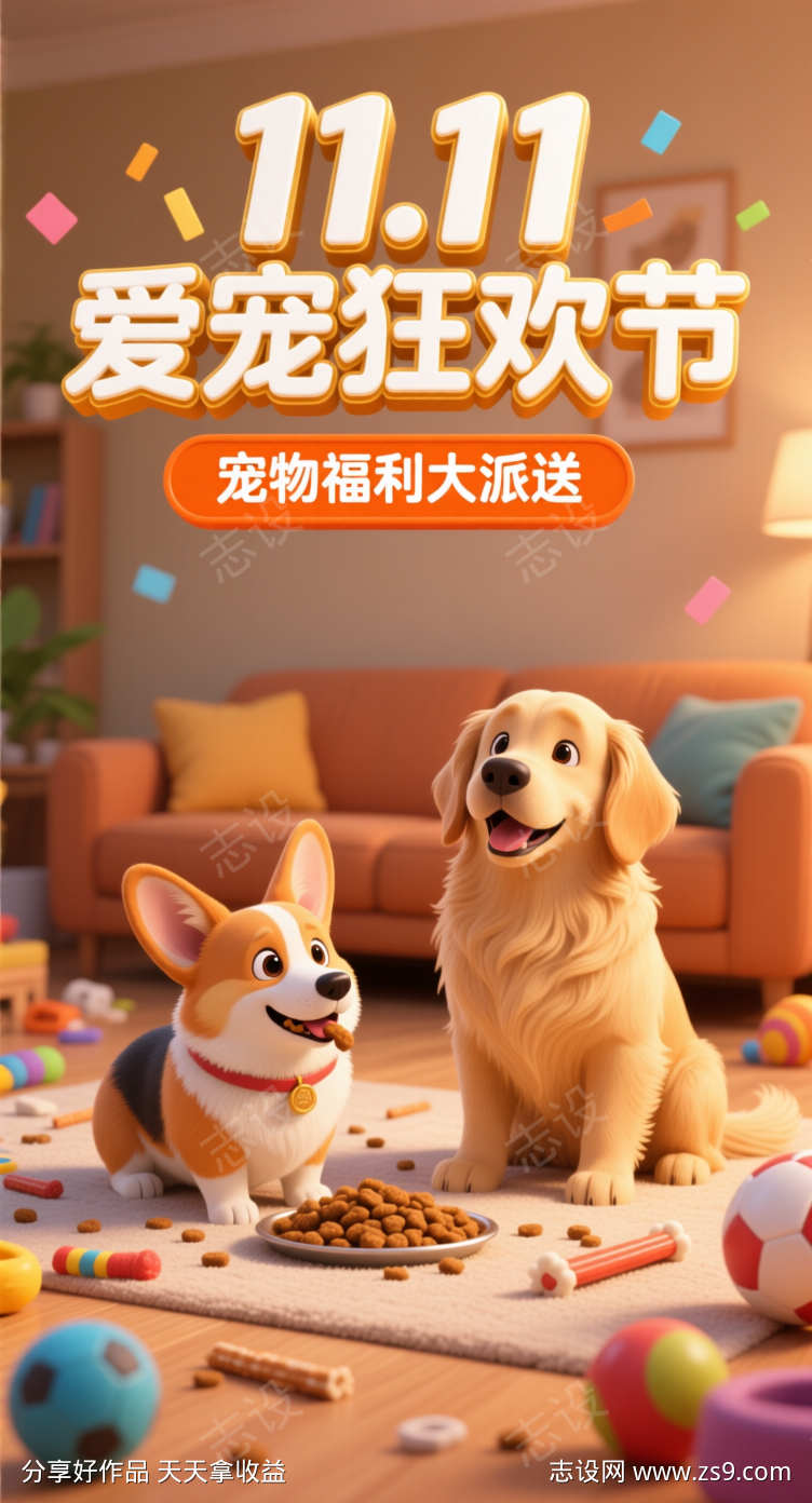 双十一爱宠狂欢节