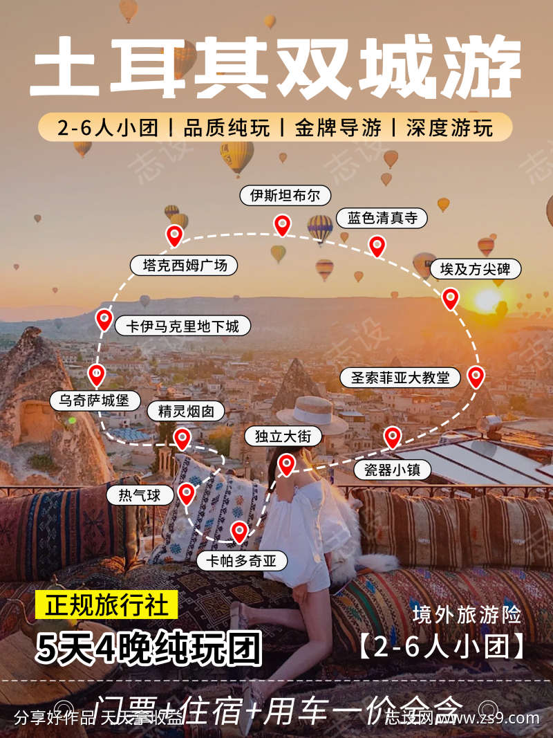 土耳其旅游海报