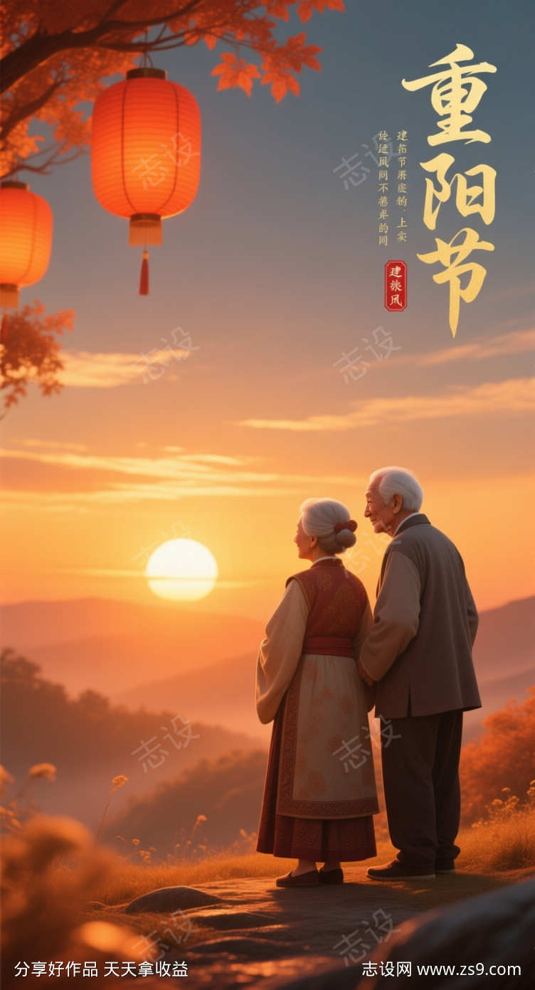 重阳节海报