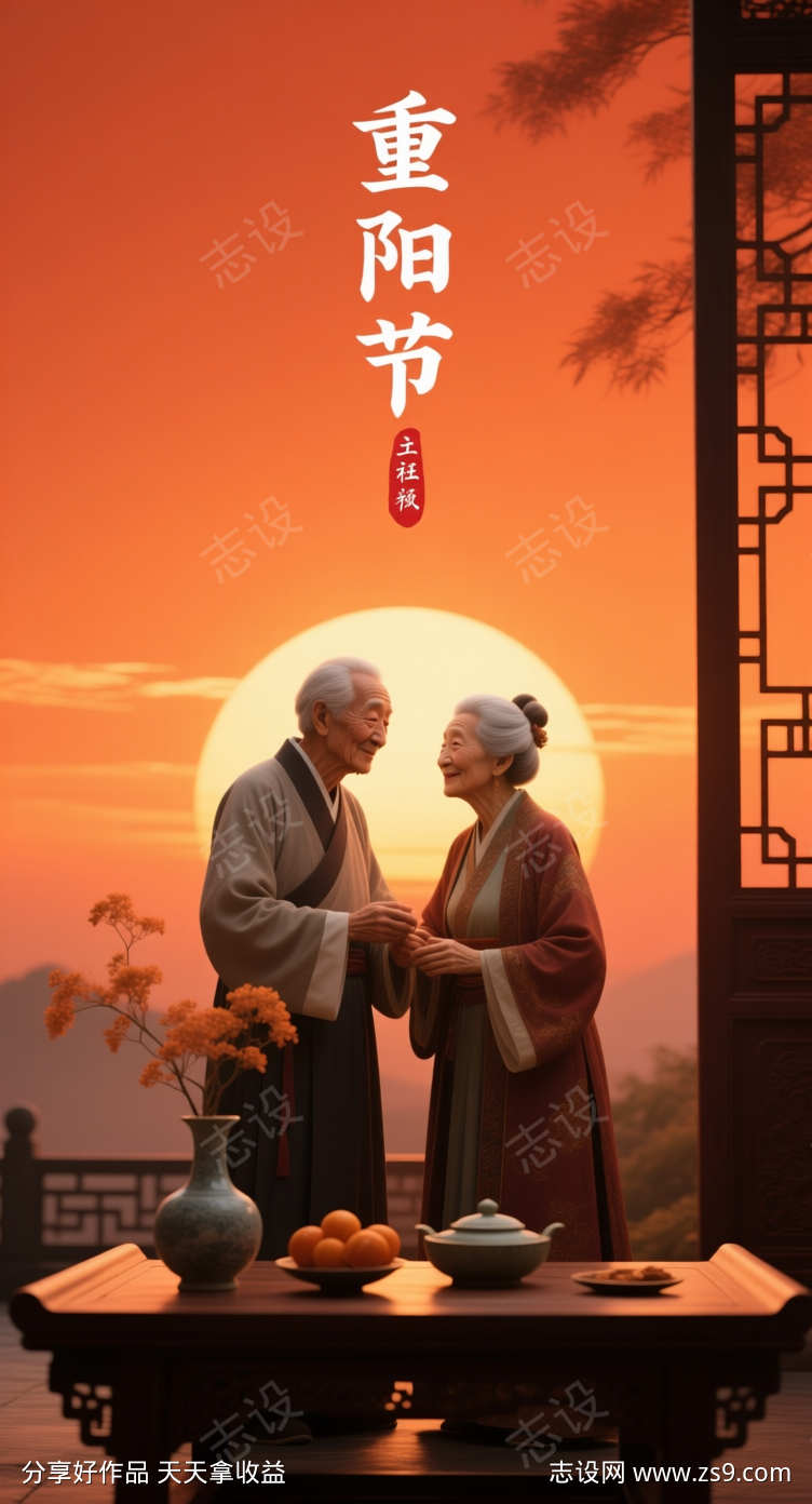 重阳节海报