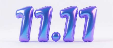 双十一膨胀气球艺术字_AI图片下载_采样_1568X672像素-创意,膨胀气球字,艺术字-作品编号:2025101918483545-志·设˒网