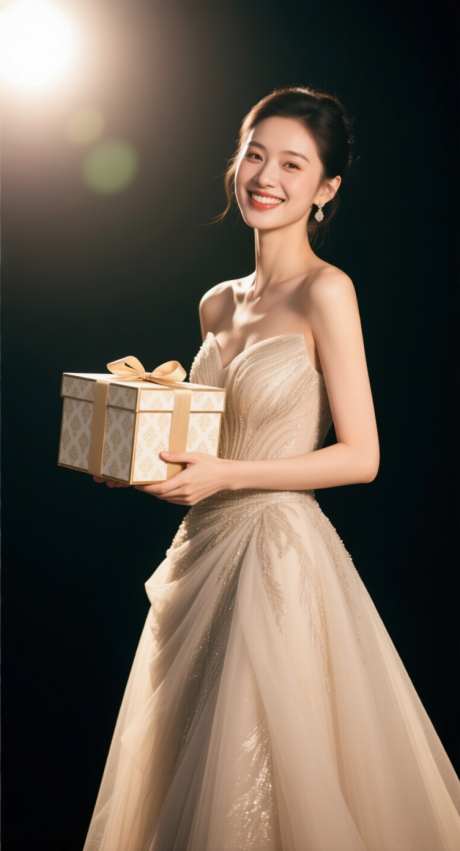 医美模特图_AI图片下载_采样_752X1392像素-人物,礼物,医美-作品编号:2025101918485500-志͵设˒网