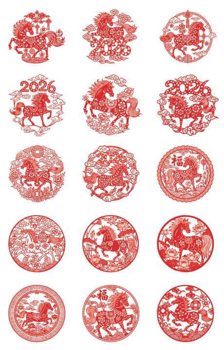 2026马年窗花剪影素材_源文件下载_AI格式_3934X6126像素-民俗,喜庆,中式-作品编号:2025102010504643-志ˌ设ʹ֣֤֚֫֗ׄ网