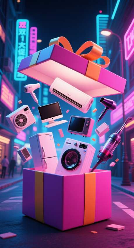 双十一图片_AI图片下载_采样_752X1392像素-礼盒,3d,插画-作品编号:2025102013266420-志,设,网