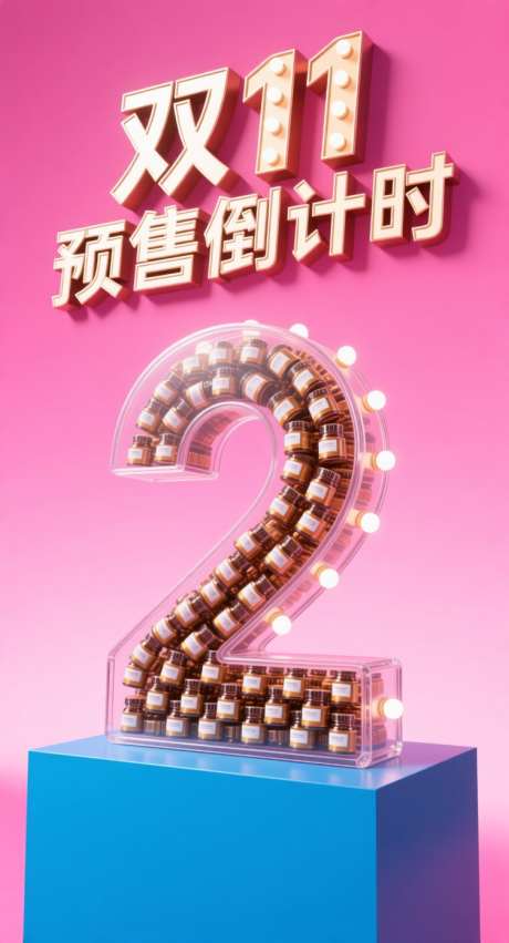 双十一预售倒计时_AI图片下载_采样_752X1392像素-双11,倒计时,预售-作品编号:2025102108532225-志‛ۛ设˱网