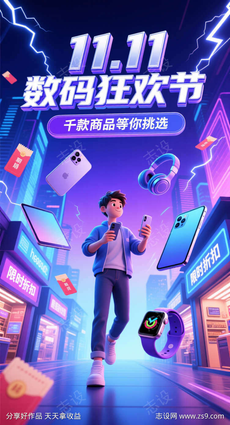 双十一数码狂欢节
