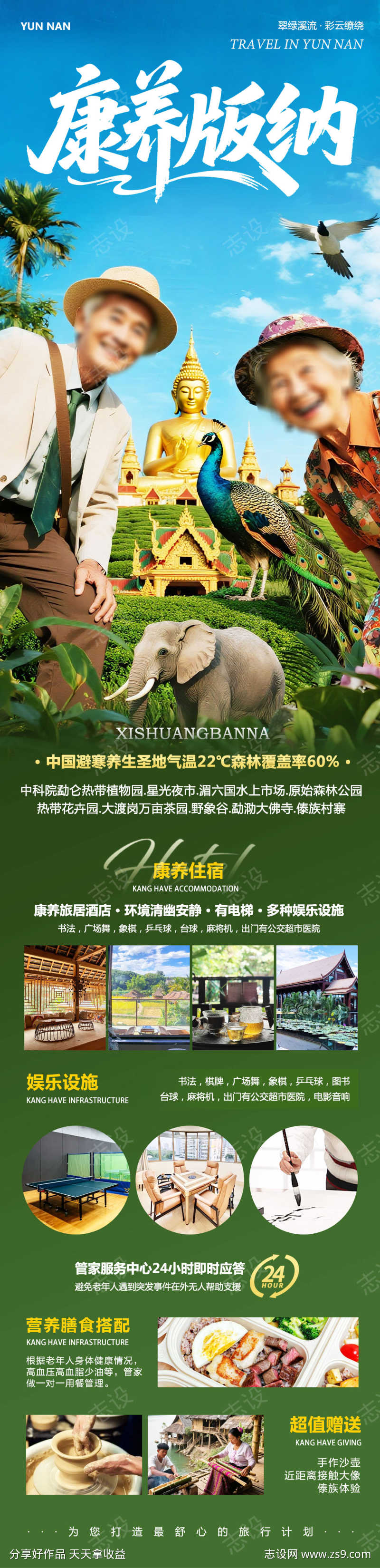 云南版纳康养旅居