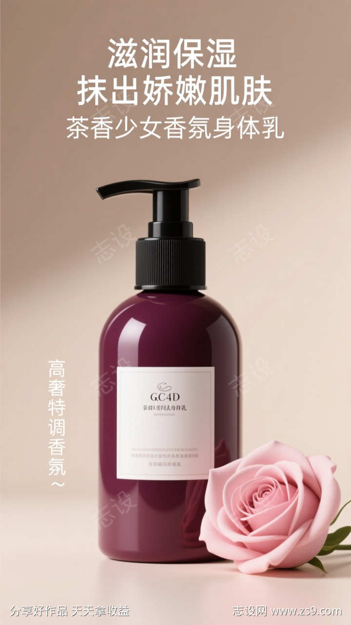 洗发水产品海报